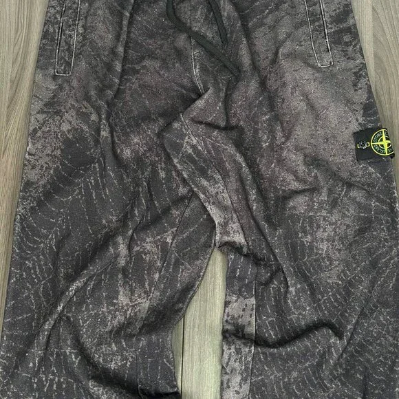 stone island spiderweb sweatpants
